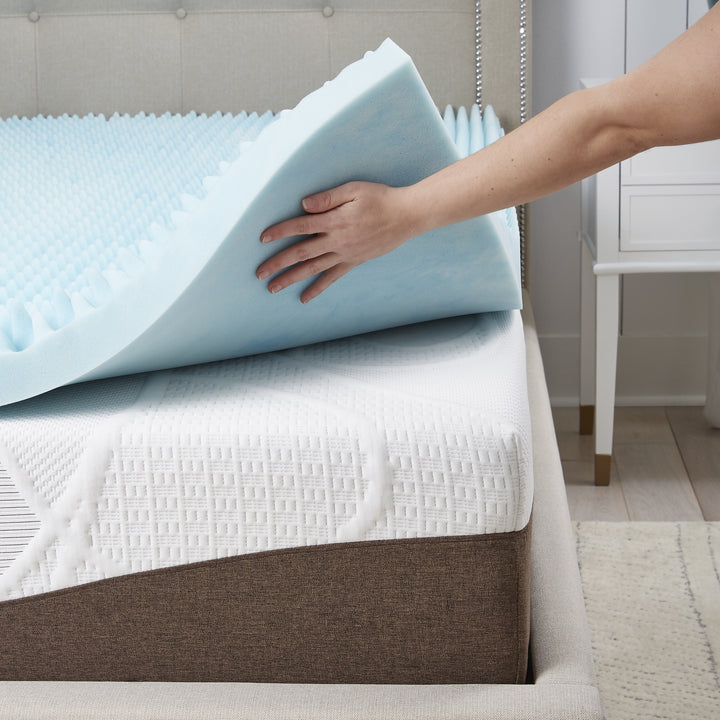 Conv topper hand corner